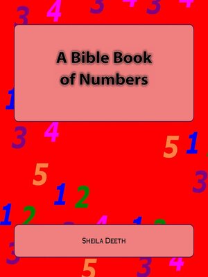 cover image of A Bible Book of Numbers
